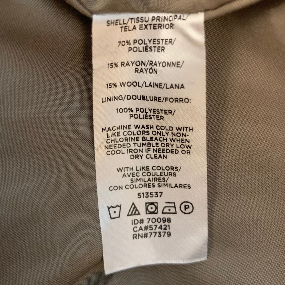 Ann Taylor straight leg trouser - Picture 8 of 8